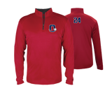 Octorara Baseball - DTF | Men's Long Sleeve Performance 1/4 Zip