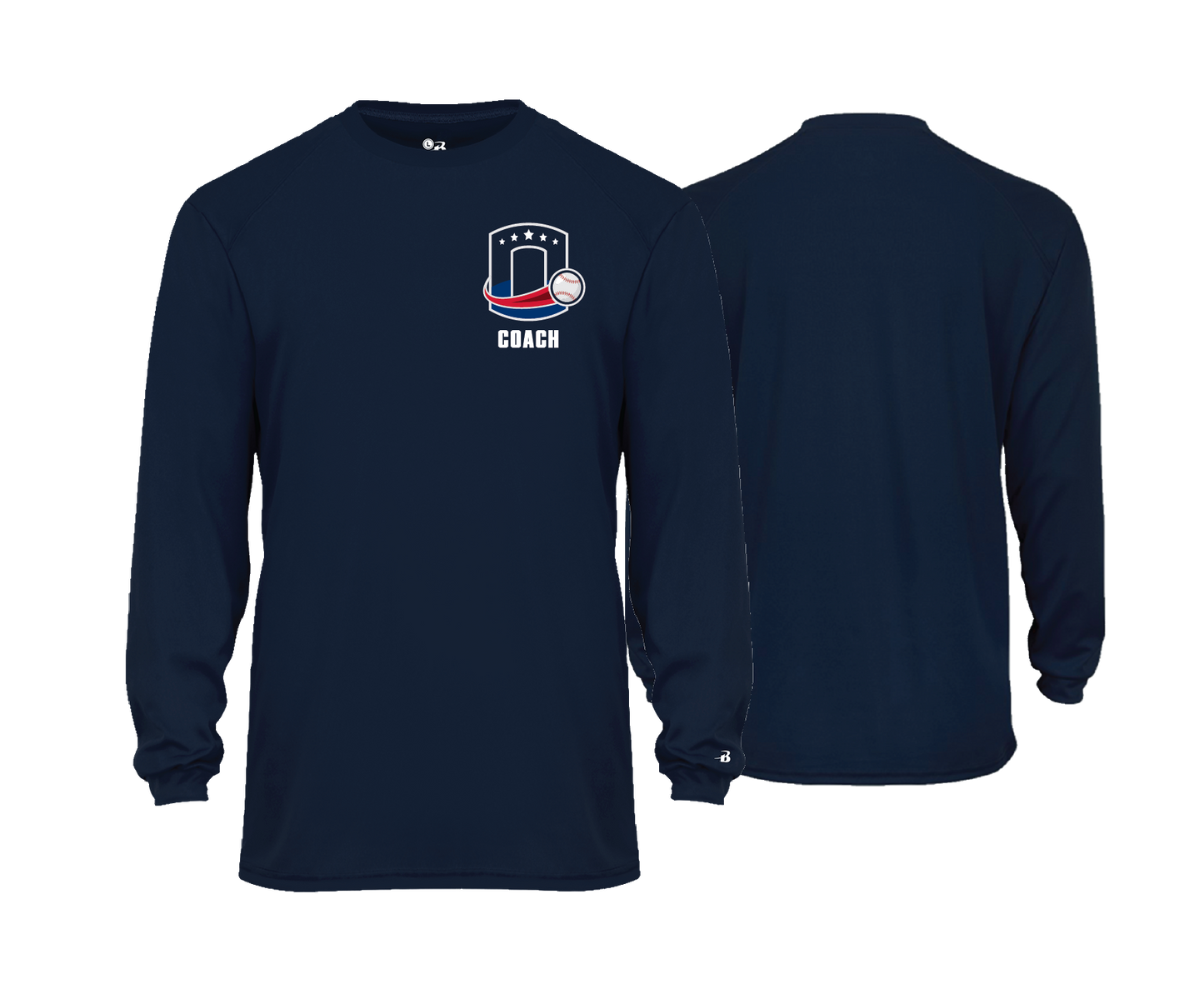 Octorara Baseball - COACH - DTF | Unisex Long Sleeve Performance Tee