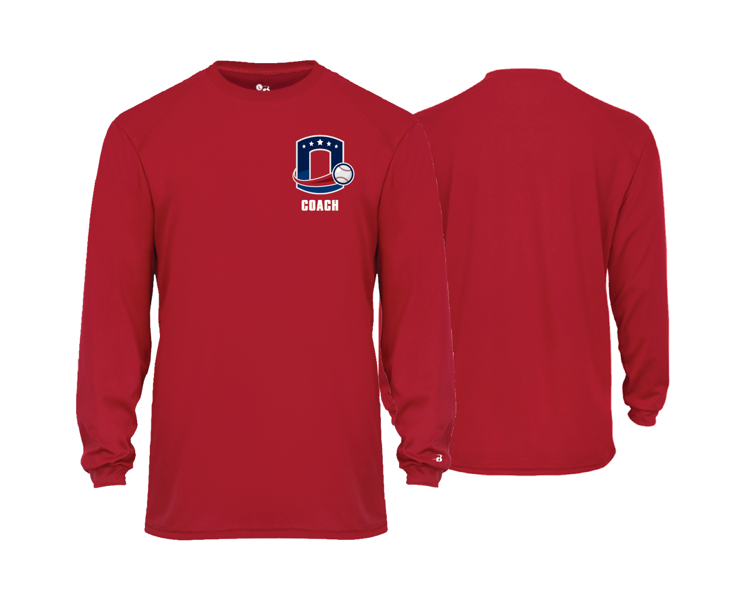 Octorara Baseball - COACH - DTF | Unisex Long Sleeve Performance Tee