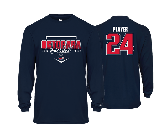Octorara Baseball - DTF | Unisex Long Sleeve Performance Tee