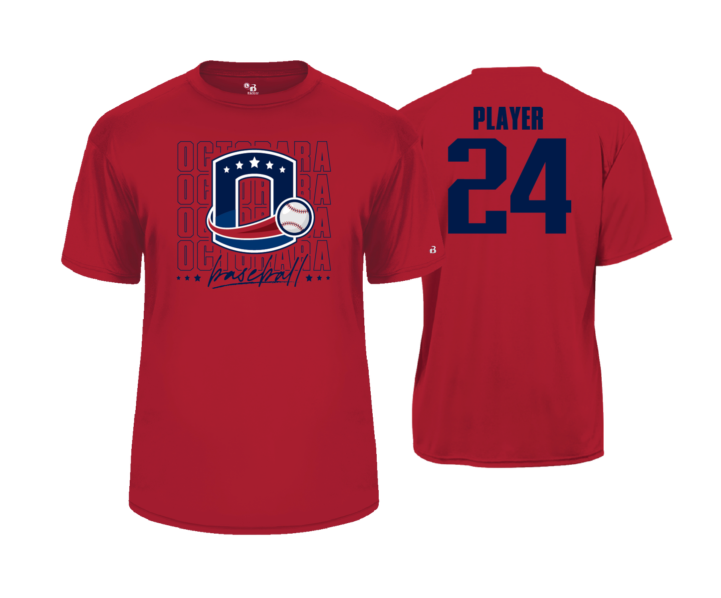 Octorara Baseball - OCTORARA - DTF | Unisex Short Sleeve Performance Tee