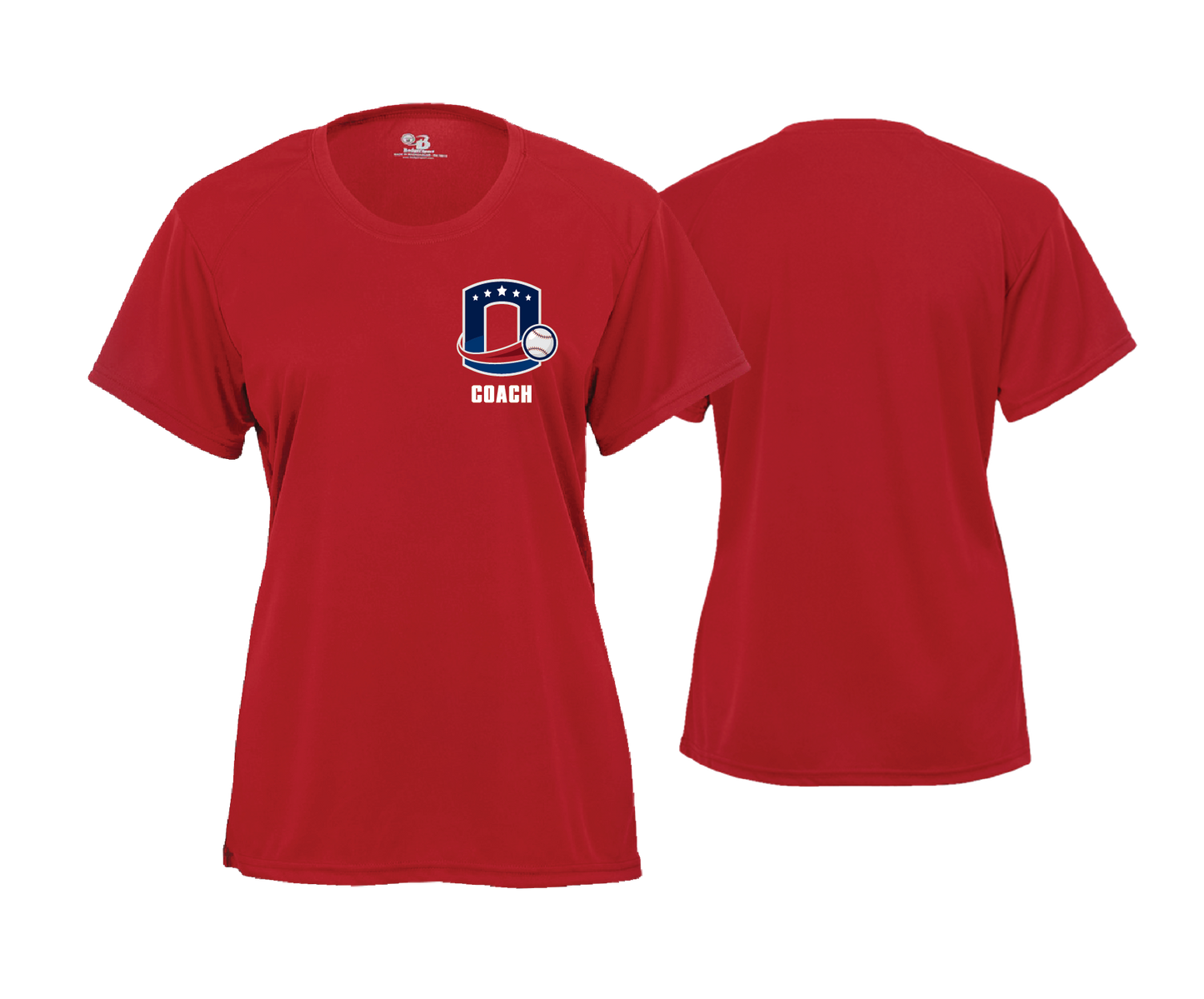 Octorara Baseball - COACH - DTF | Women's Short Sleeve Performance Tee