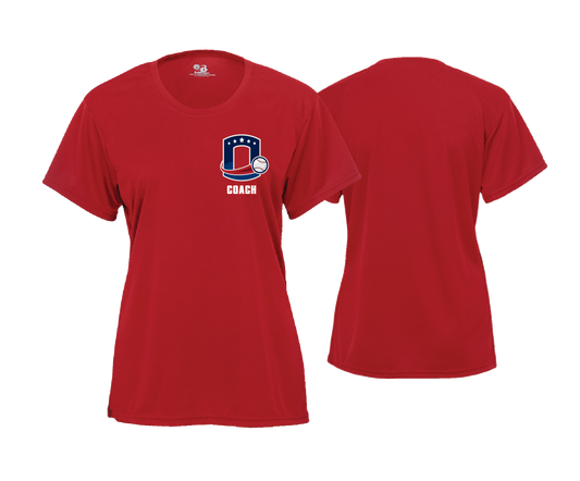 Octorara Baseball - COACH - DTF | Women's Short Sleeve Performance Tee