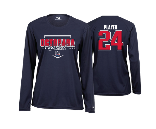 Octorara Baseball - DTF | Women's Long Sleeve Performance Tee