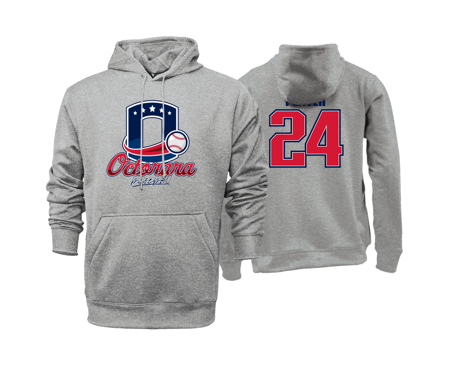 Octorara Baseball - DTF | Unisex Hoodie