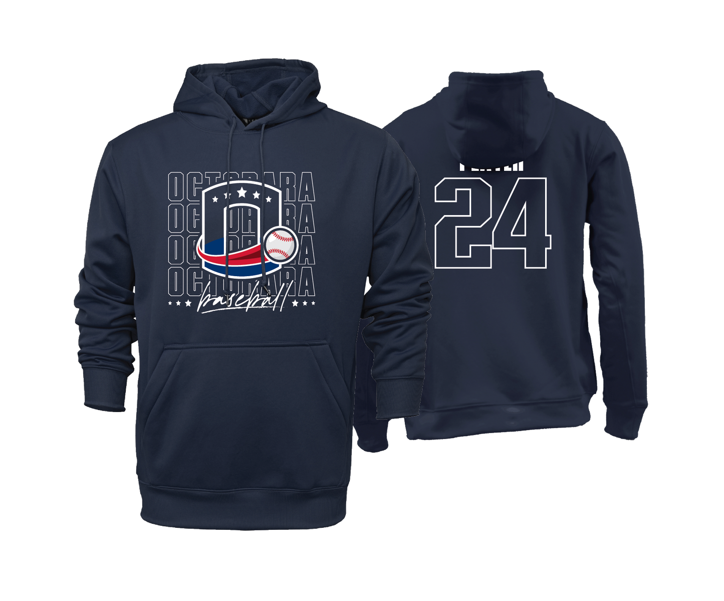 Octorara Baseball - DTF | Unisex Hoodie