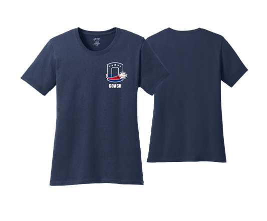 Octorara Baseball - COACH - DTF | Women's Short Sleeve Cotton Tee