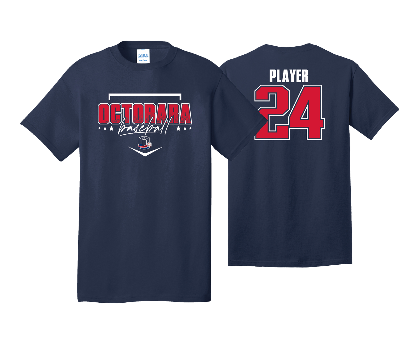 Octorara Baseball - DTF | Unisex Short Sleeve Cotton Tee