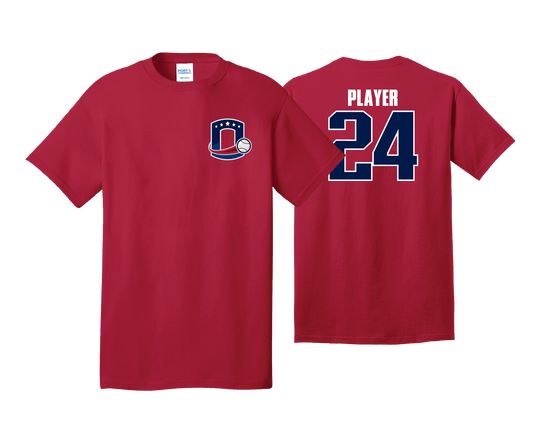 Octorara Baseball - LEFT CHEST LOGO - DTF | Unisex Short Sleeve Cotton Tee