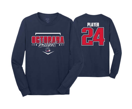 Octorara Baseball - DTF | Unisex Long Sleeve Cotton Tee