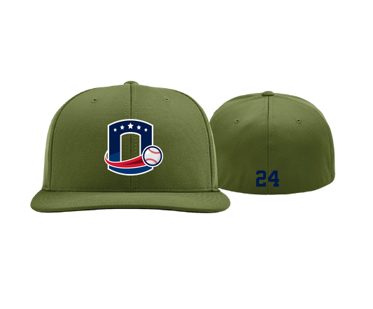 Octorara Baseball - OD GREEN - PERSONALIZED | Richardson PTS20 Fitted Hat
