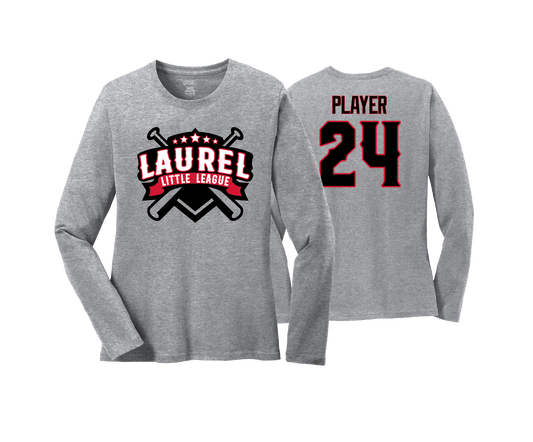 Laurel LL - DTF | Women's Long Sleeve Cotton Tee