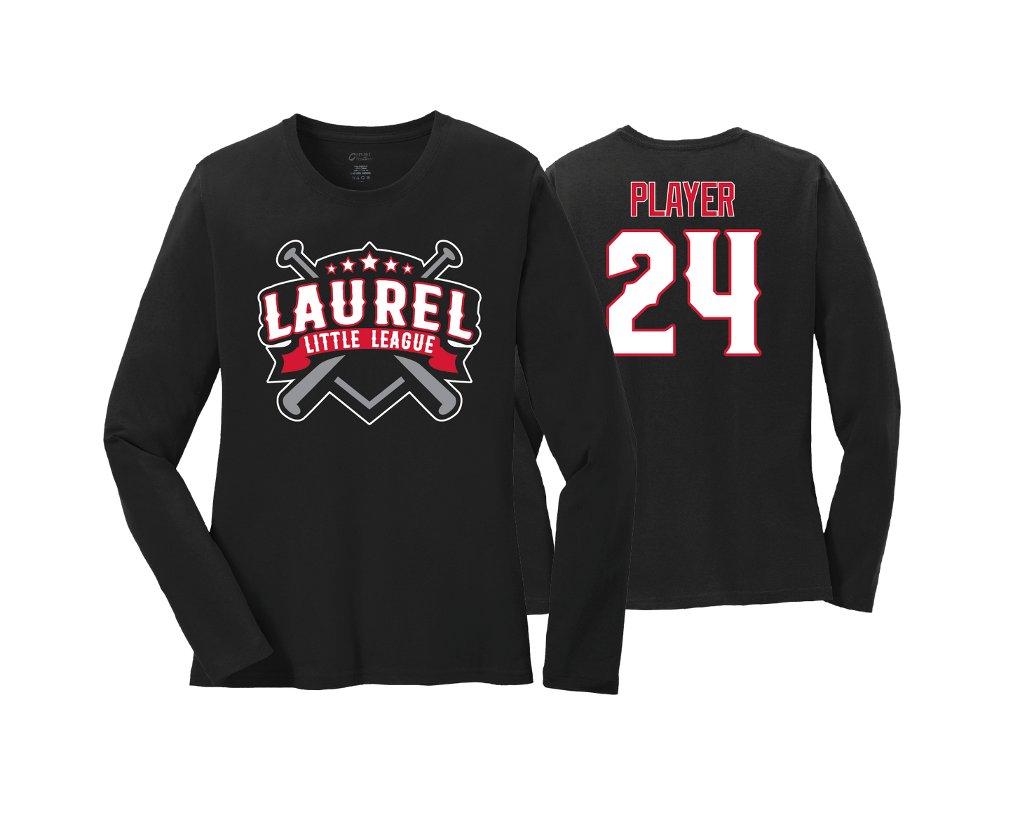 Laurel LL - DTF | Women's Long Sleeve Cotton Tee