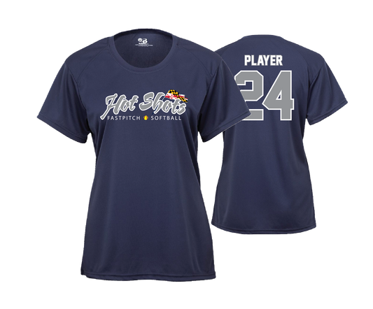 Hot Shots - DTF  | Women's Short Sleeve Performance Tee