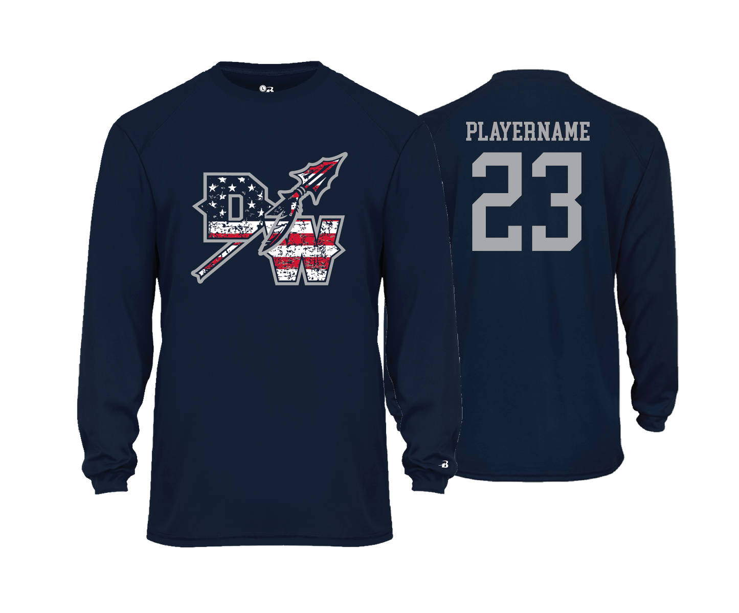 Dunkirk Warriors - DTF | Unisex Long Sleeve Performance Tee