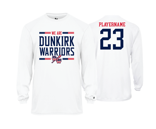 Dunkirk Warriors - DTF | Unisex Long Sleeve Performance Tee
