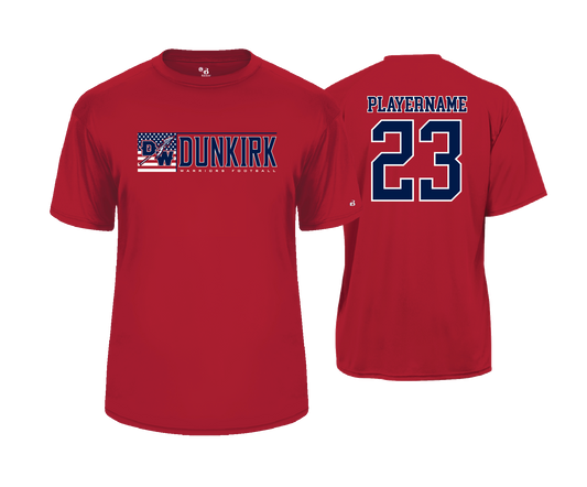 Dunkirk Warriors - DTF | Unisex Short Sleeve Performance Tee