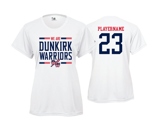 Dunkirk Warriors - DTF | Women's Short Sleeve Performance Tee