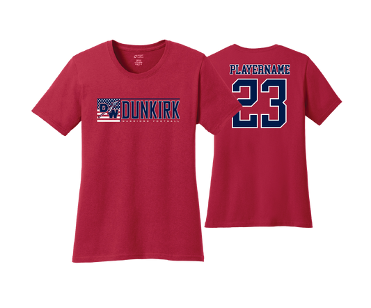 Dunkirk Warriors - DTF | Women's Short Sleeve Cotton Tee
