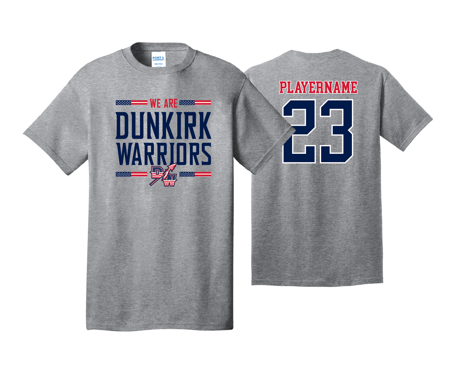 Dunkirk Warriors - DTF | Unisex Short Sleeve Cotton Tee