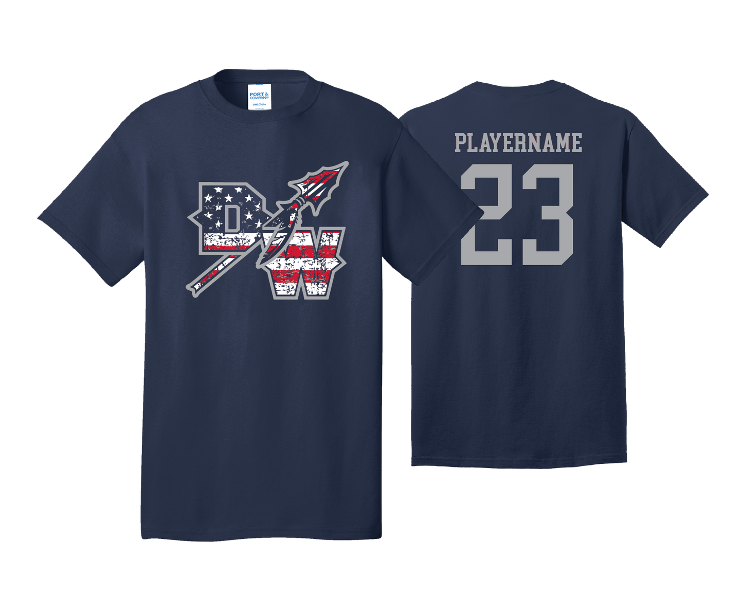Dunkirk Warriors - DTF | Unisex Short Sleeve Cotton Tee