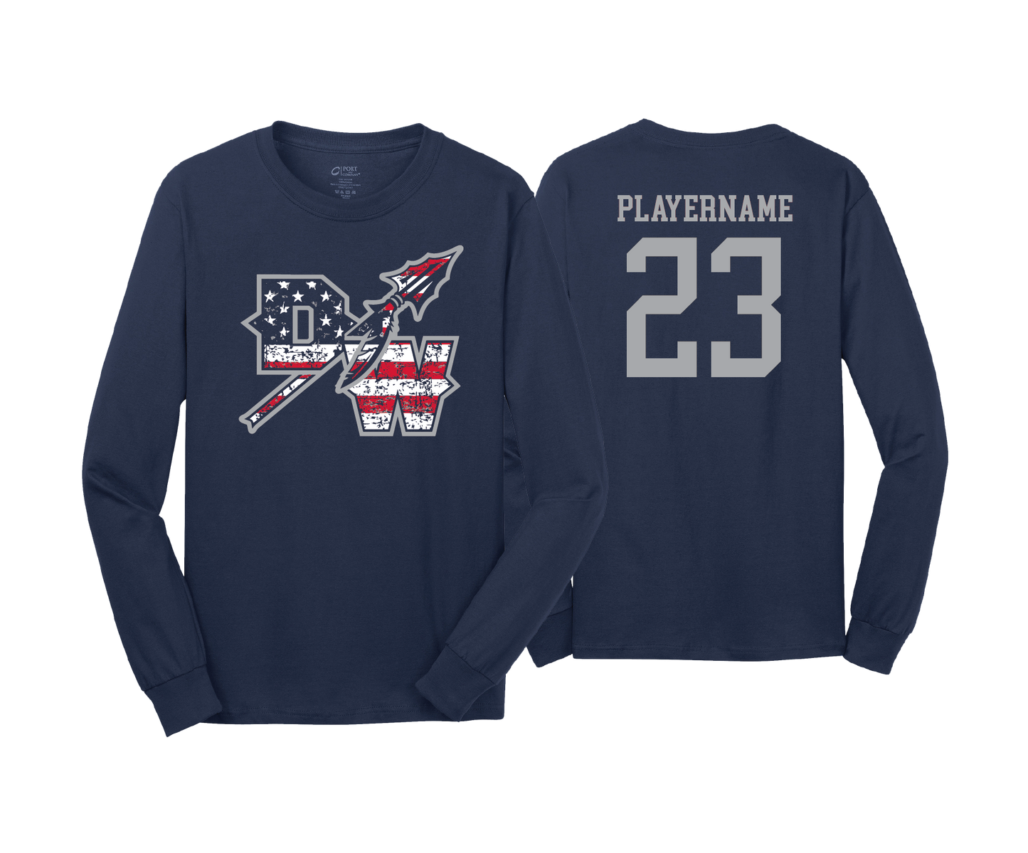 Dunkirk Warriors - DTF | Unisex Long Sleeve Cotton Tee