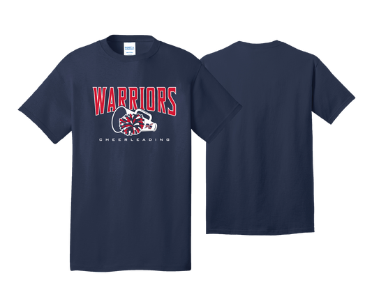 Dunkirk Warriors - Cheerleading - DTF | Unisex Short Sleeve Cotton Tee