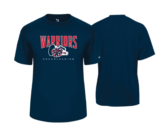 Dunkirk Warriors - Cheerleading - DTF | Unisex Short Sleeve Performance Tee