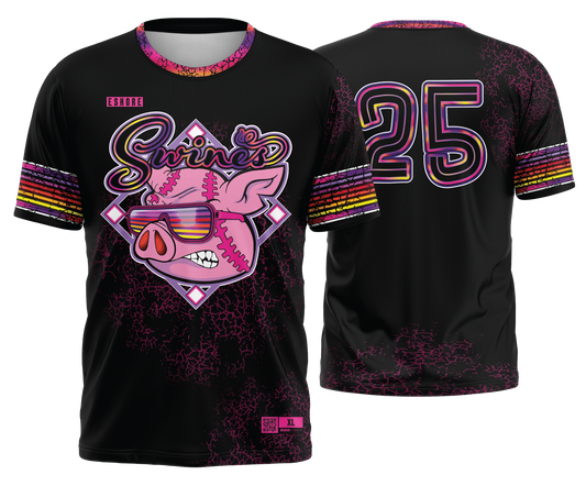 Swines - BLACK - FDS | Short Sleeve Jersey