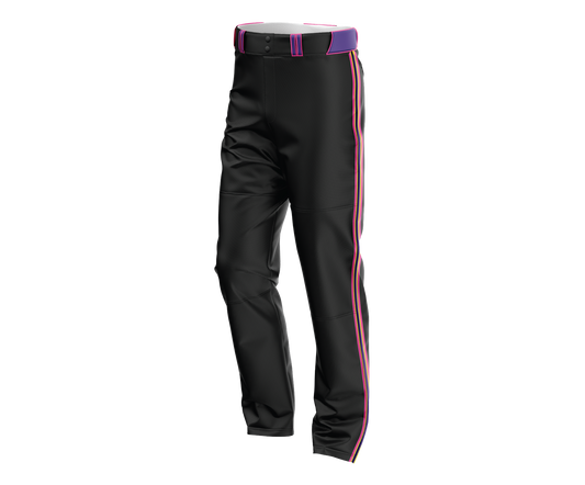 Swines - BLACK - FDS | Open Bottom Pants