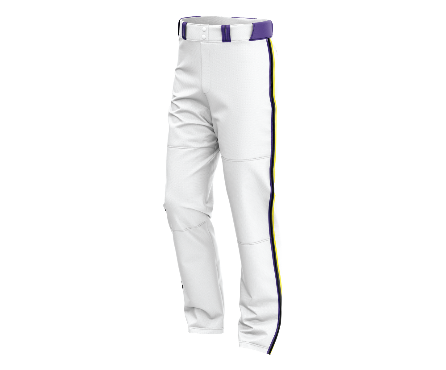 Swines - PURPLE/BLACK/YELLOW - FDS | Open Bottom Pants