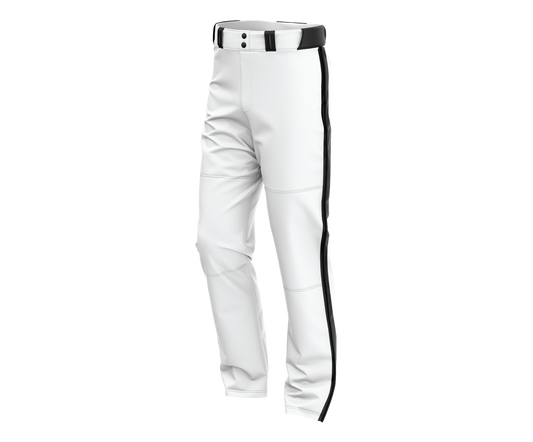 Swines - WHITE/BLACK - FDS | Open Bottom Pants