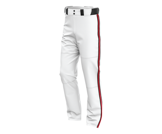 Swines - WHITE/BLACK/RED - FDS | Open Bottom Pants