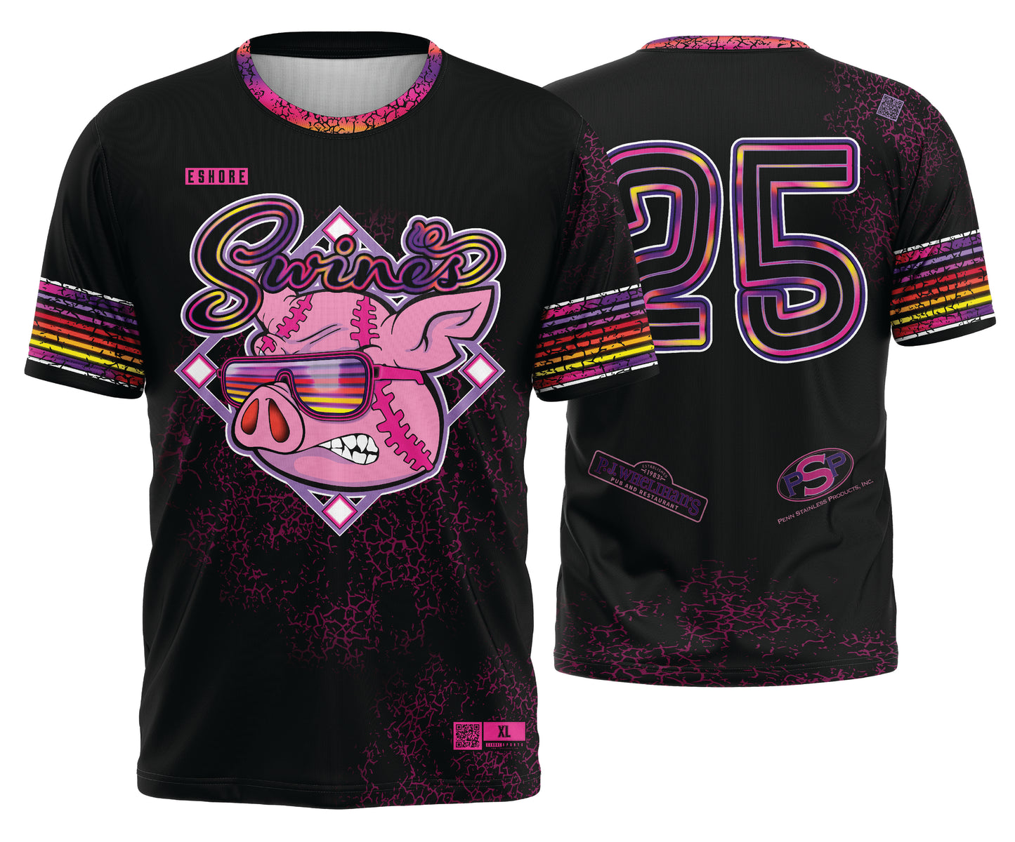 Swines - BLACK - FDS | Short Sleeve Jersey