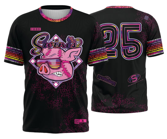 Swines - BLACK - FDS | Short Sleeve Jersey