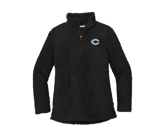Calvert Cutters - Embroidered | Women's 1/4 Zip Sherpa Fleece