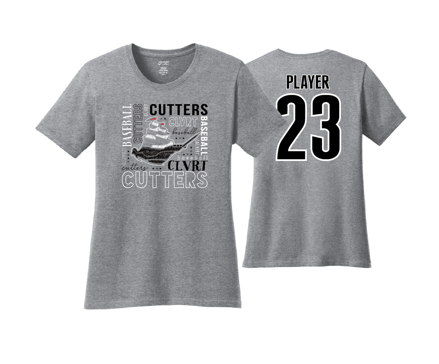 Calvert Cutters - DTF | Women's Short Sleeve Cotton Tee