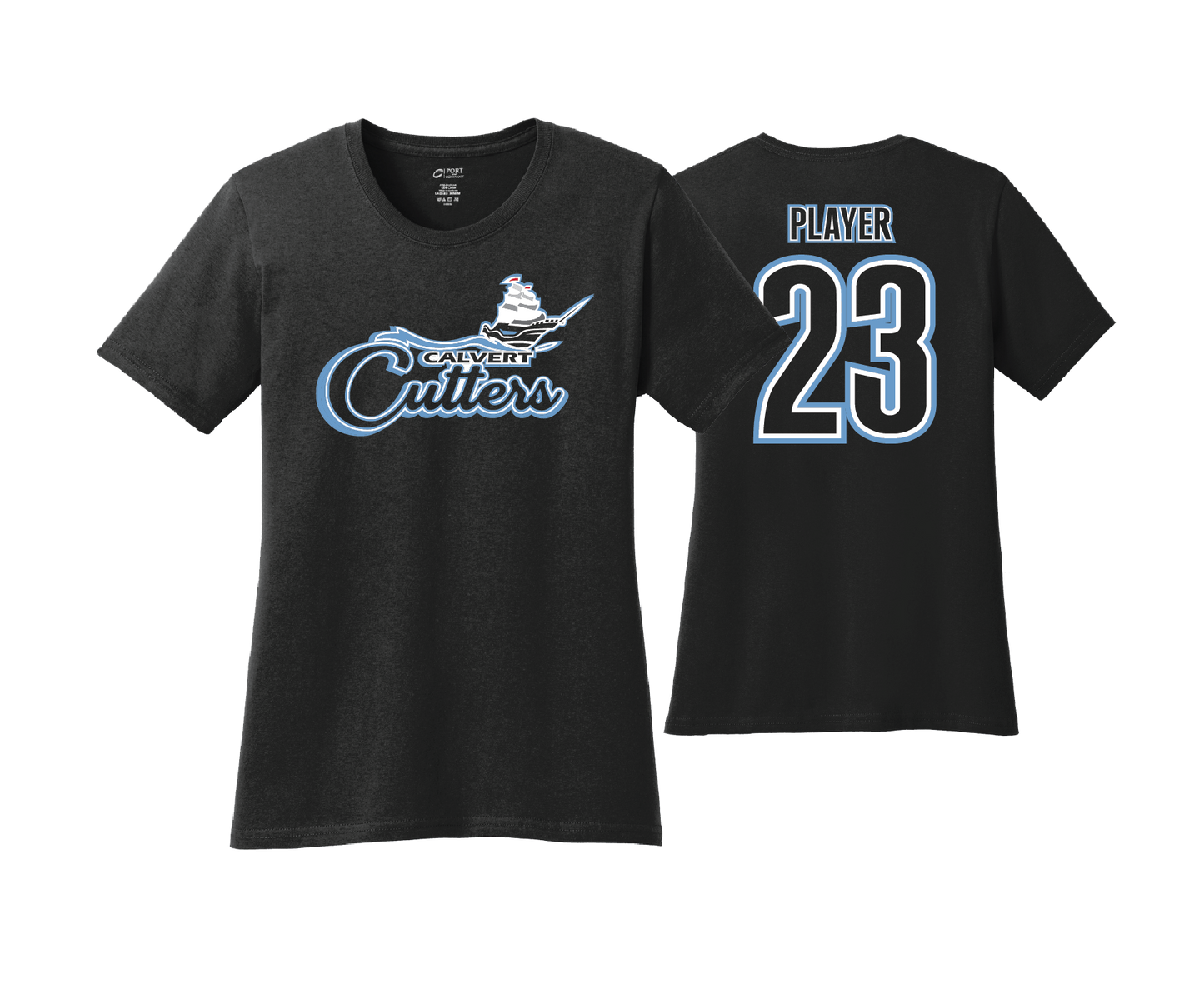 Calvert Cutters - DTF | Women's Short Sleeve Cotton Tee