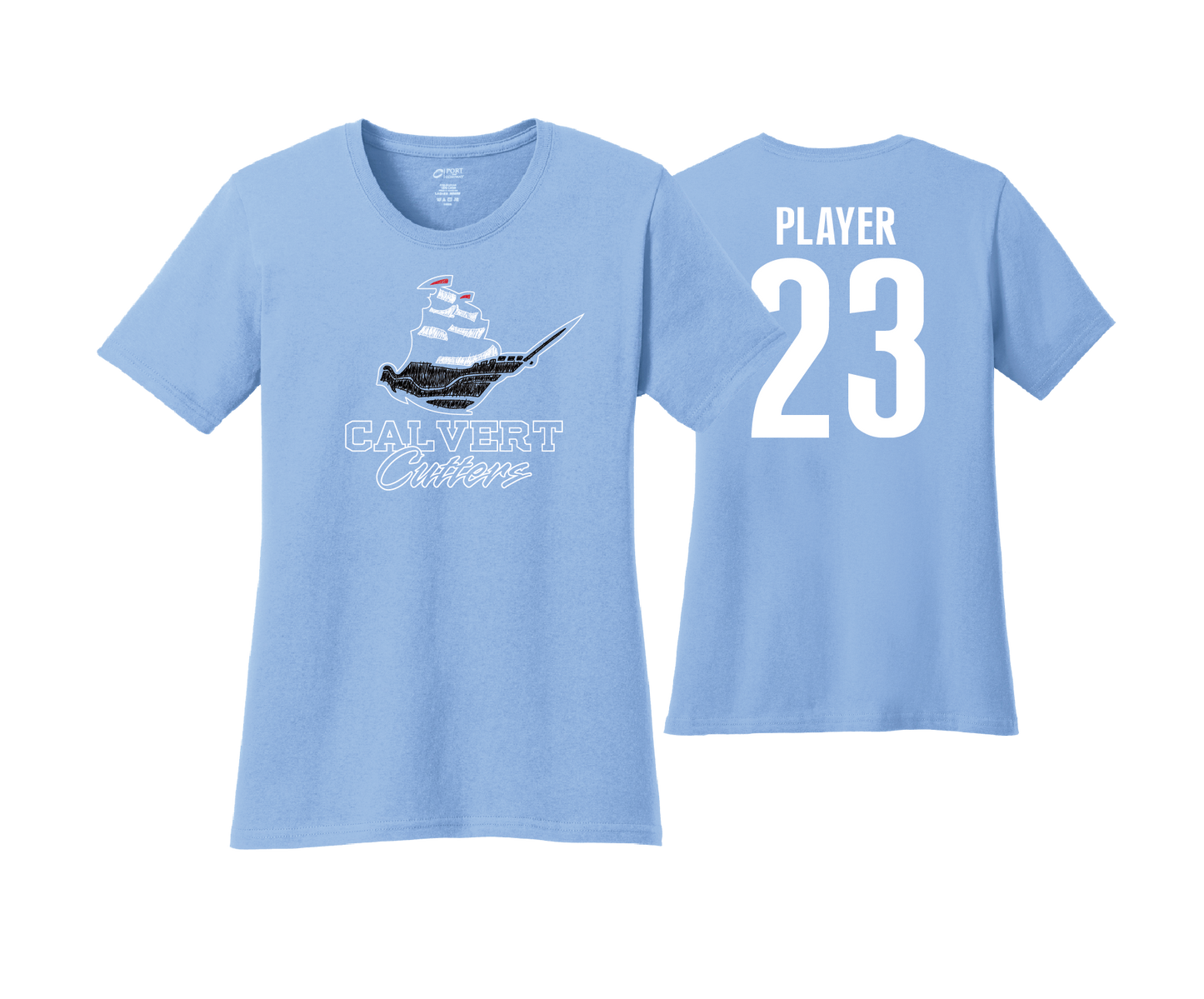 Calvert Cutters - DTF | Women's Short Sleeve Cotton Tee
