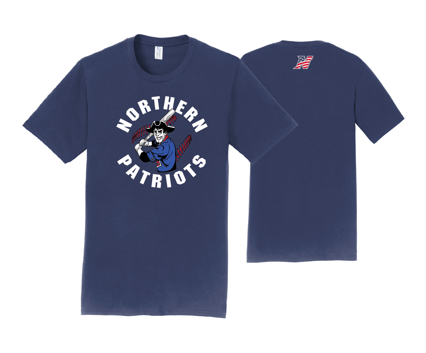 Northern Baseball - SS Navy Cotton Tee 2024