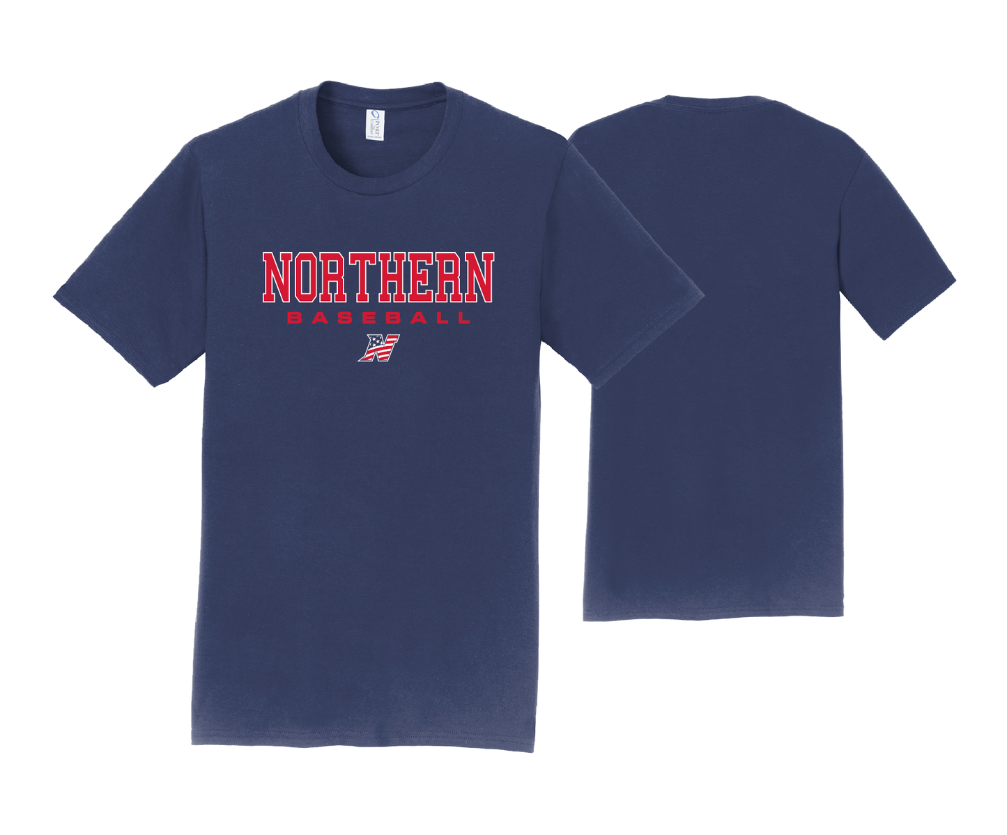 Northern Baseball - SS Navy Cotton Tee 2024