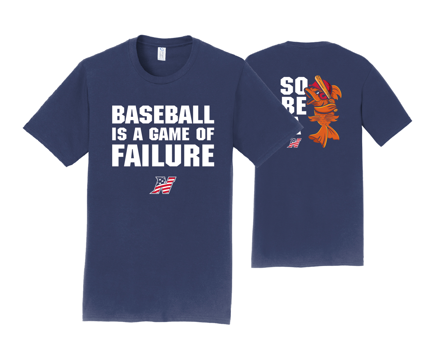 Northern Baseball - SS Navy Cotton Tee 2024