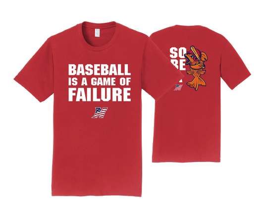Northern Baseball - SS Red Cotton Tee 2024