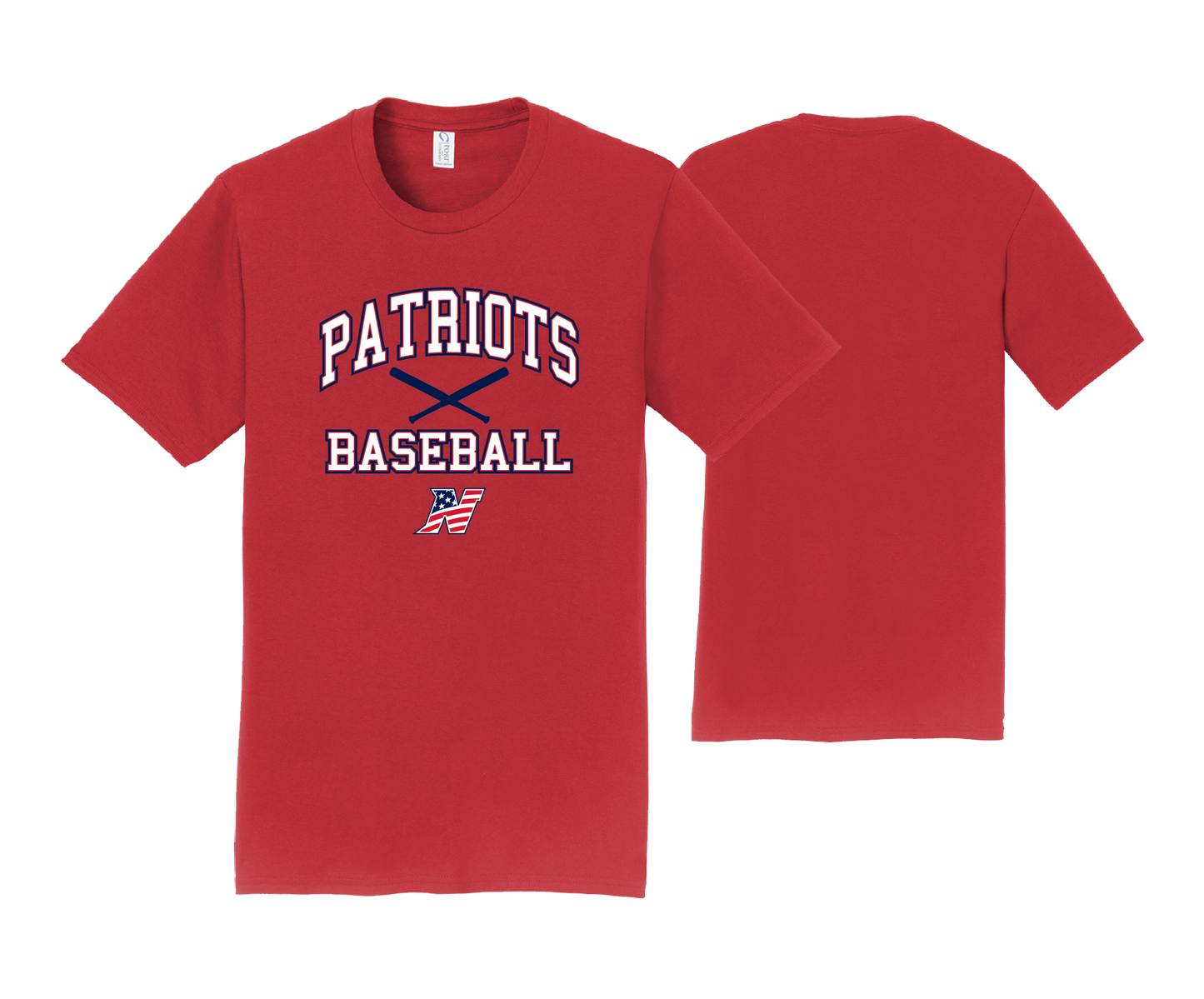 Northern Baseball - SS Red Cotton Tee 2024
