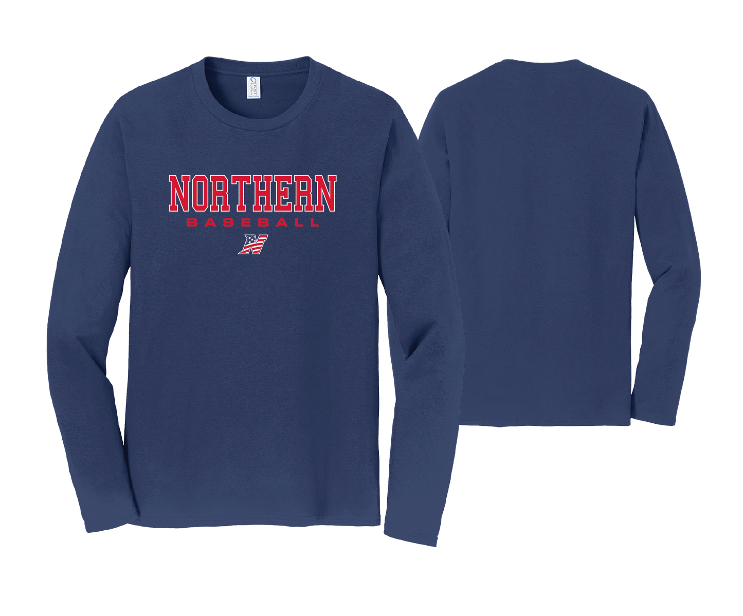 Northern Baseball - LS Cotton Tee 2024