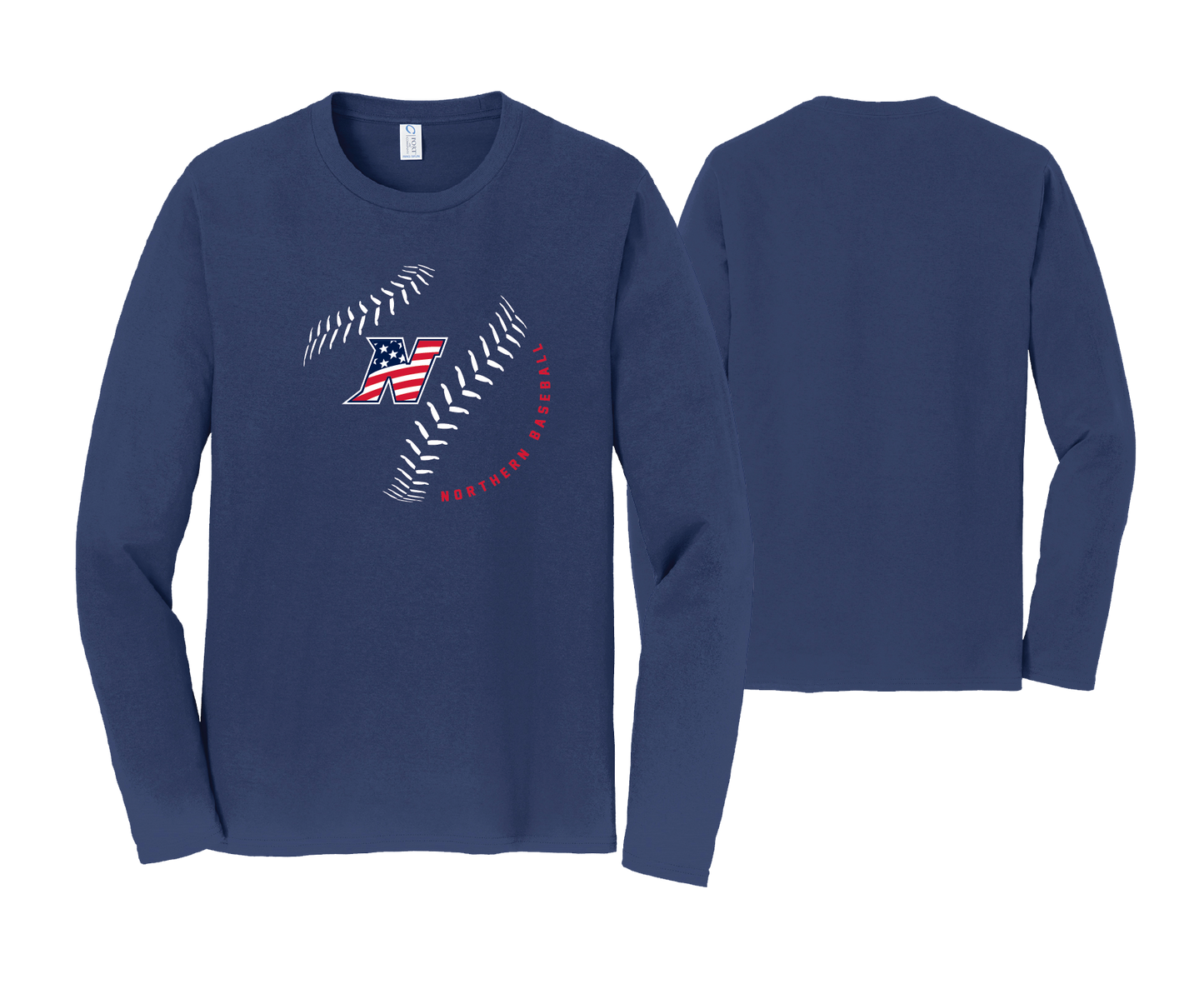 Northern Baseball - LS Cotton Tee 2024