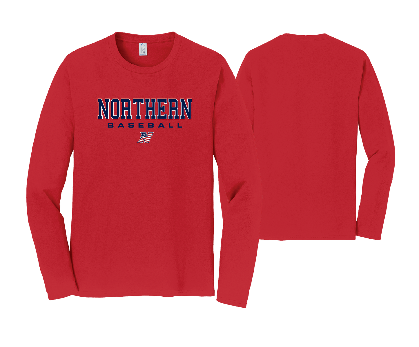 Northern Baseball - LS Cotton Tee 2024
