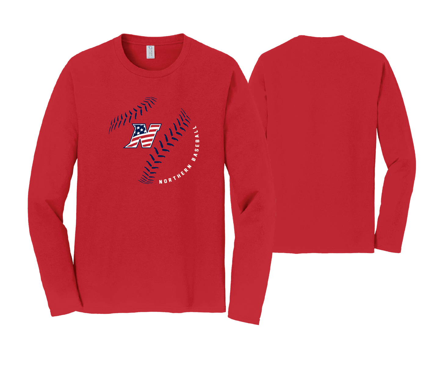 Northern Baseball - LS Cotton Tee 2024