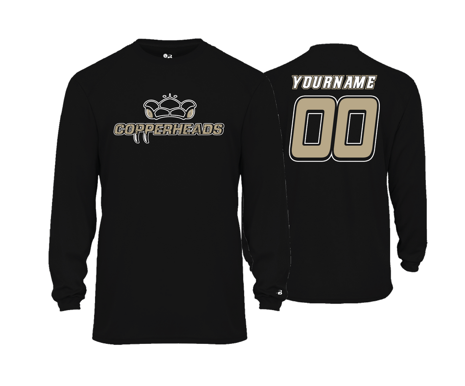 Copperheads - DTF | Unisex Long Sleeve Performance Tee