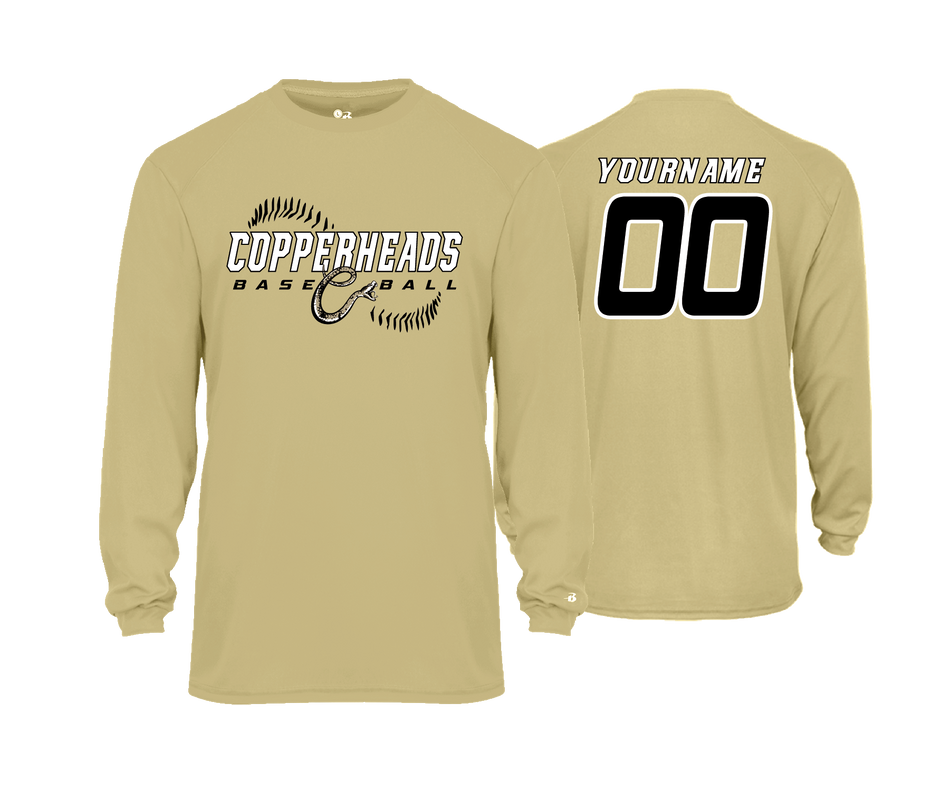 Copperheads - DTF | Unisex Long Sleeve Performance Tee